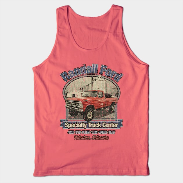 Randall Ford Specialty Truck Center Tank Top by JCD666